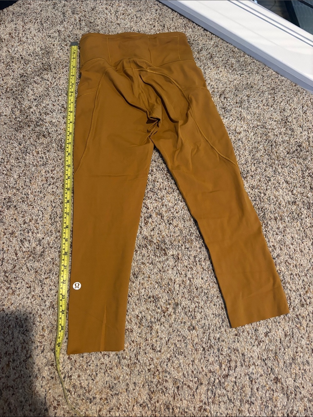 Lululemon Fast and Free High-Rise Crop 19” Leggings Spiced Bronze Color size 2